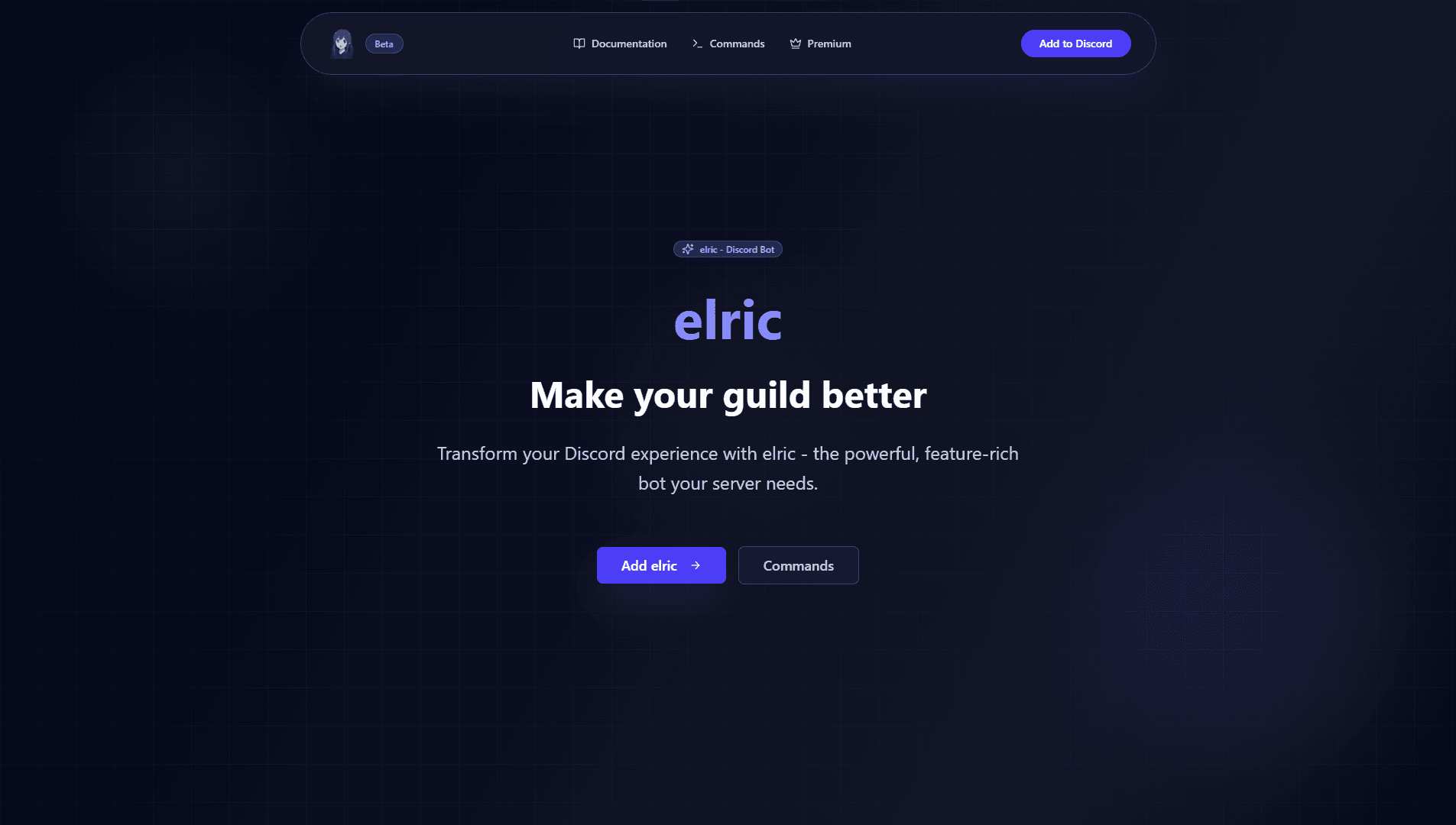 elric Discord bot screenshot